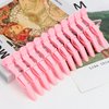 ACO-UINT 12Pcs Pink Hair Clips for Styling Sectioning, Alligator Hair Clips for Hair Salon, Hair Accessories for Women