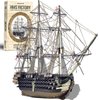 Piececool 3D Metal Puzzles for Adults, HMS Victory Battleship Model Kits Building DIY Models Puzzles, Great Gift Ideas - 389Pcs