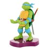 Exquisite Gaming: Holdems: TMNT - Leonardo - Earbud & Phone Holder, Cable Guys, Mini Collectibles with a Twist, Teenage Mutant Ninja Turtles Figure