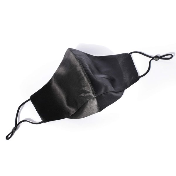 Habac Studio- 100% Mulberry Silk Face Mask, Face Masks Washable, Reusable Face Mask, Women Mens Face Mask, Silk Mask, (Nude 02)
