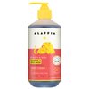 Alaffia Babies and Kids Shampoo and Body Wash, Gentle and Calming Support for Soft Hair and Skin with Shea Butter, Neem, and Coconut Oil, Fair Trade, Coconut Strawberry, 16 Fl Oz