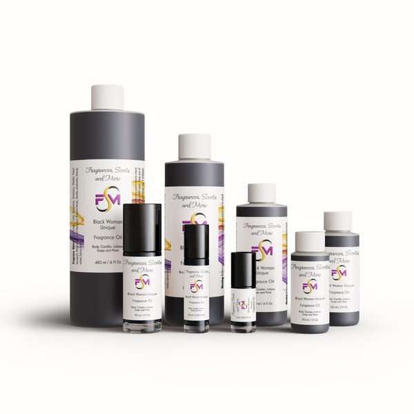 Black Woman Unique Fragrance Oil - 4 Fl Oz Plastic Bottle (120ml)