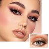 GEUUFEA Matte Nude Eyeshadow Palette, Pink Brown Eye Shadow Powder Palette, Blendable Eyeshadow Shade for a Sweet Everyday Makeup Look