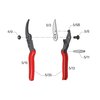 Felco Pruning Shears (F 5) - High Performance Swiss Made One-Hand Garden Pruners