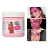 Pink 4 Oz - Liquid Latex Body Paint, Ammonia Free No Odor, Easy On and Off, Cosplay Makeup, Creates Professional Monster, Zombie Arts