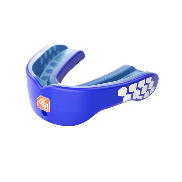 Shock Doctor Sports Mouth Guard, Convertable Helmet Strap Included, Football, Basketball, Lacrosse, Hockey & More