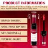 DAGEDA Wine Lip Tint, 5 Matte Lipstick and 1 Lip Plumper Set, Long Lasting Waterproof Liquid Lipstick, Velvety Liquid Wine Bottle Lip Gloss, Non-stick Cup Lip Makeup Kit (Color C)