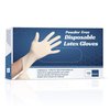 AroPaw Medium Disposable Powder Free Latex Gloves, Pack of 100