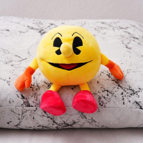 Lhcn021 9.8" pac Game Man Plush Stuffed Toy, Cool Toys, Plush Toy Gifts for Boys Girls, Stuffed Toy, Suitable for Festivals/Birthday Gifts.