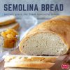 Semolina Flour 2 LB (Pack of 6) - Premium USA Grown Semolina Flour for Pizza, Pasta Flour, Bread - Fine Ground, Bulk Yellow Flour For Pizza Peel, Nigerian Recipes