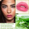 2 PCS Jelly Crystal Aloe Vera Lipstick,Magic Temperature PH Color Changing Lipstick Tinted Lip Balm Long Lasting Waterproof Nourishing Lip Gloss Lip Tint Stain Glossy Mood Lipstick Set for Women