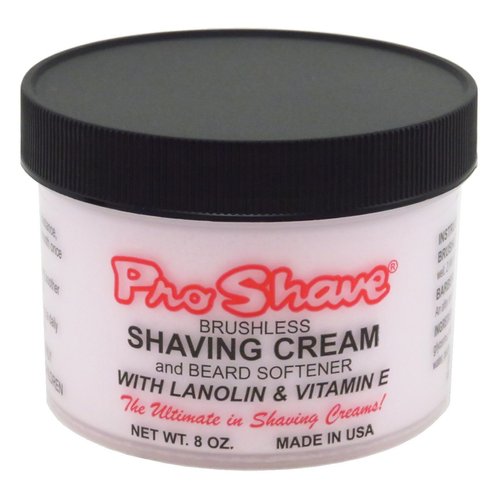 Pro Shave Brushless Shaving Cream & Beard Softener 8 Ounce (235ml) (2 Pack)