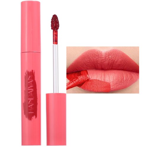 BAISEN DIARY Peel Off Lip Liner Tattoo Stain - Peel & Reveal Rich Ravishing Color Peel Off Mask Lip Gloss - Transfer-proof, Smudge-Proof, Matte Finish (#2, 1 Count (Pack of 1))