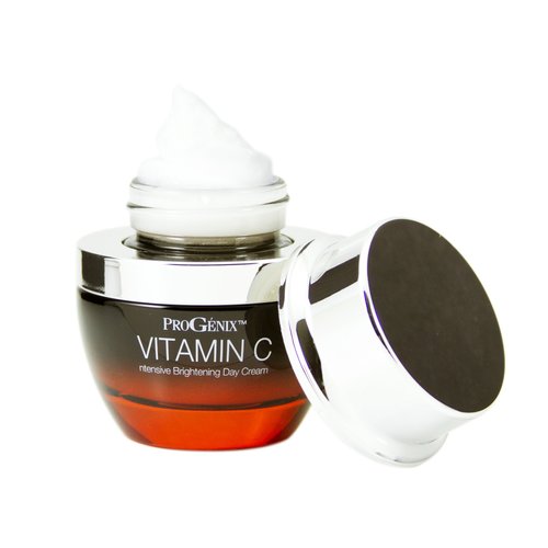 ProGenix Vitamin C Face Cream Moisturizer Skin Care Facial Lotion, Potent Vitamin C Gel Cream For Face Targets Dry Skin, Age Spots, Wrinkles, Hyperpigmentation, & Sun Damaged Skin, 1 Oz