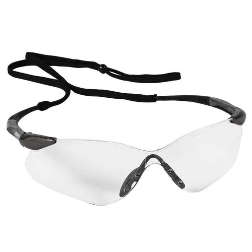 Jackson 3013537 KC 29111 Nemesis Safety Glasses Gun Metal Frame Clear Anti-fog Lens, 1 Pair