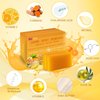 Ficod Kojic-Acid-Soap, 2Pack Turmeric Soap for Dark spots with Vitamin C, Vitamin E,Retinol, Collagen, Turmeric - Original,Olive Oil,Hyaluronic Acid for Reduces Dark Spots