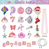 Charm Bracelet Making Kit & Unicorn/Mermaid Girl Toy- ideal Crafts for Ages 8-12 Girls who Inspire Imagination and Create Magic with Art Set and Jewelry Making Kit