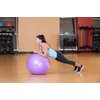 Black Mountain Products 2000-Pound Anti Burst Exercise Stability Ball with Pump, 45cm, Black