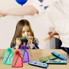 10 Sets Harmonica with Organza Gift Bags Music Party Favors 16 Holes Cartoon Harmonica Musical Instrument for Musical Party Gift Harmonica Beginner Kid Musical Instrument Toys (Style 3)