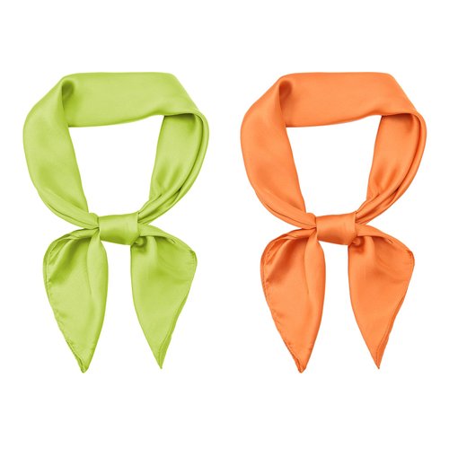 RIIQIICHY Scarfs for Women Head Scarf Neck Scarf Like Satin Silk Scarf Sleeping Hair Wrapping Night Square 27.5"