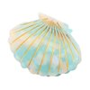 Shell Claw Clip,Acetate Hair Clips,Small Hair Clips for Women,Cyan