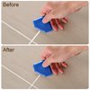 4 Pieces Silicone Caulking Tool Set Sealant Finishing Tool Grout Scraper Caulking Removal Tool for Kitchen Bathroom Floor Sink Joint Sealant Sealing,Reuse and Replace (Blue)