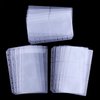 Antner 12PCS A6 Binder Pockets No Zipper Cash Envelopes for A6 6-Ring Binder, Zipless Money Folder Organizer Bill Pouches Business Card Sleeves Notebook Fillers Insert Pages for Cash Stuffing Binder