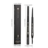 YOUNG VISION 3-in-1 Eyebrow Pencil, Eye Brow Pen, Brush and Razor Trio, Micro-Fine + Define Eyebrow Shades, Easy To Use, Long Lasting and Waterproof