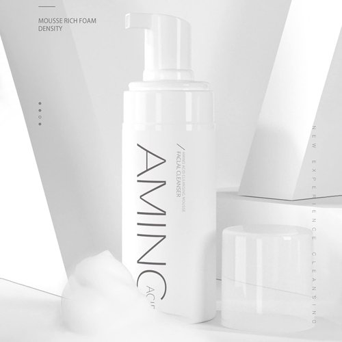 Generic Amino Acid Facial Cleansing Mousse, Gentle Hydrating Cleanser Foaming Face Wash, Mild And Non-irritating 150ml
