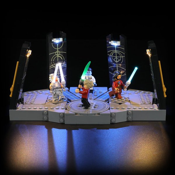 BRIKSMAX Light Kit for Lego Ahsoka Tano's Duel on Peridea -Led Lighting Compatible with Lego Star Wars 75385 Building Set- Not Included Lego Set