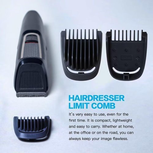 GRABOTE Upgraded Replacement 2mm Hair Comb for P-hilips No relco MG3750, MG5750, MG7750, MG7770, MG7790 - Black