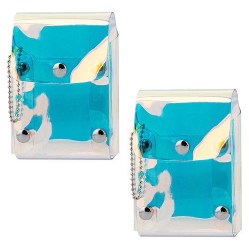 TOCCOOL Lipstick Organizer, Mini Lipstick Case for Purse, Travel Lipstick Pouch Holder, Lip Balm Carrier Case Set, Waterproof Cosmetics Organizer for Women (2 PCS)