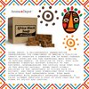 Aroma Depot African Black Soap 8 oz. Scented Lemongrass Bar Handmade with Shea Butter, Essential Oil. 100% Natural Infused Soap For Face and as a Body Wash