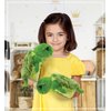 DolliBu Sea Turtle Hand Puppet - Super Soft Stuffed Animal Hand Puppets for Kids, Educational Hand Puppet Plush Toy for Kids and Adults, Ocean Life Animal Puppet for Teaching and Puppet Show - 10 Inch