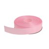 DXEUD Solid Grosgrain Ribbon 25 Yard Each Roll 100% Polyester Woven Edge (1", Pink)