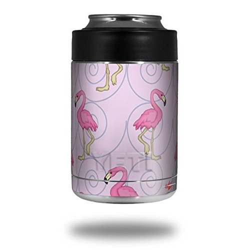 Flamingos on Pink - Decal Style Skin Wrap fits Yeti Rambler Colster and RTIC Can (Cooler NOT Included)