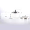 Frosted Glass Dappen Dish Cup Acrylic Liquid Powder Container Nail Art Tools With Lid Nail Crystal Bowl Holder