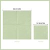 100 Pack Cocktail Napkin 2-Ply Dessert Napkins Folded 5 x 5 Inches Disposable Napkins for Dinner Wedding Birthday Party Bridal Anniversary Reception Event (100, Sage-Green)