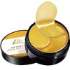 Ziivva Under Eye Collagen Patches Eye Masks with 24K Gold and Snail, Eye Gel Treatment Masks for Puffy Eye & Dark Circles, Anti Wrinkle, Moisturizing Improves Elasticity 30 PAIRS (Gold & Snail)
