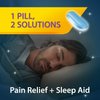 Unisom PM Pain Nighttime Sleep-aid + Pain Reliever, Acetaminophen & Diphenhydramine HCI, 30 Caplets, 50mg