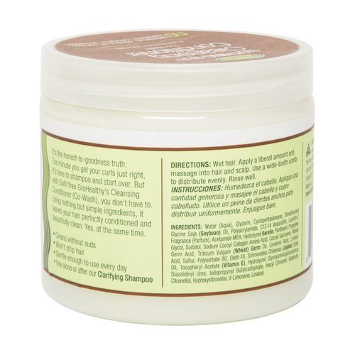 NOTHING BUT Cleansing Conditioner Co-Wash - Gentle Non-Irritating Sulfate-Free Conditioner Cleans and Softens All Types of Healthy, Natural Hair - 16 oz (Pack of 1)