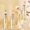 Miaritick Crystal Flower Lipstick,Color Changing Jelly Flower Lip Balm, Jelly Flower Crystal Magic Lipstick, Long Lasting Nutritious Lip Balm, Ideal Gift For Mother/Wife/Girlfriend (3 Colors Set)