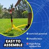 Stomp Rocket Super High-Performance X-Treme Rocket Launcher for Kids Soars Up to 400 Feet - 6 Rockets - Fun Outdoor Toys for Boys & Girls - STEM Foam Blaster - Ages 9 and Up