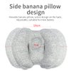 KAKIBLIN Baby Head Neck Support Pillow, 2 in 1 Banana Neck Pillow for Baby, Baby Travel Pillow for Stroller Neck Support for Newborn, Adjustable Head Pillow for Kids Toddler