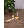 DIY Natural Bamboo Dragonfly Sets Mortise-Tenon Balance Dragonfly Bamboo Toy Balancing Dragonflies for Desk Home Decor Birthday Gifts, Square Stable Base