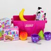 Sophia's 18" Doll 8 pc. Beach Day Play Set with Hot Pink Towel and Bucket, Purple Shovel, Volleyball, 2 Ice Cream Cones, Ice Cream Holder, and Sunscreen Bottle