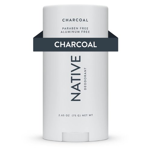 Native Deodorant | Natural Deodorant for Women and Men, Aluminum Free with Baking Soda, Probiotics, Coconut Oil and Shea Butter | Charcoal