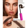 Brow Gel Kit-Espresso Thickening Tinted Eyebrow Mascara Gel & Clear Setting Brow Glue, Brow Lift Fast Sculpt, Long Lasting Eye Makeup for Women, Light Medium Dark Brown With Brow Tool-Set 07