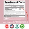 Happi Mi Nutrition Zinc, Zinc 100mg, Magnesium Glycinate 150mg, Vitamin D3 5000 IU, Vitamin C 500mg Per Serving, Immune support, Immune Booster, Zinc Magnesium, Elemental Zinc, Antioxidant Support