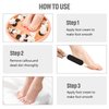 Mudder 2 Pieces Stainless Steel Pedicure Foot File Callus Remover Foot Scrubber Feet Rasp with 20 Replaceable Coarse/Fine Double Side Reusable Pads for Foot Care Cracked Skin Callus Remover Tool
